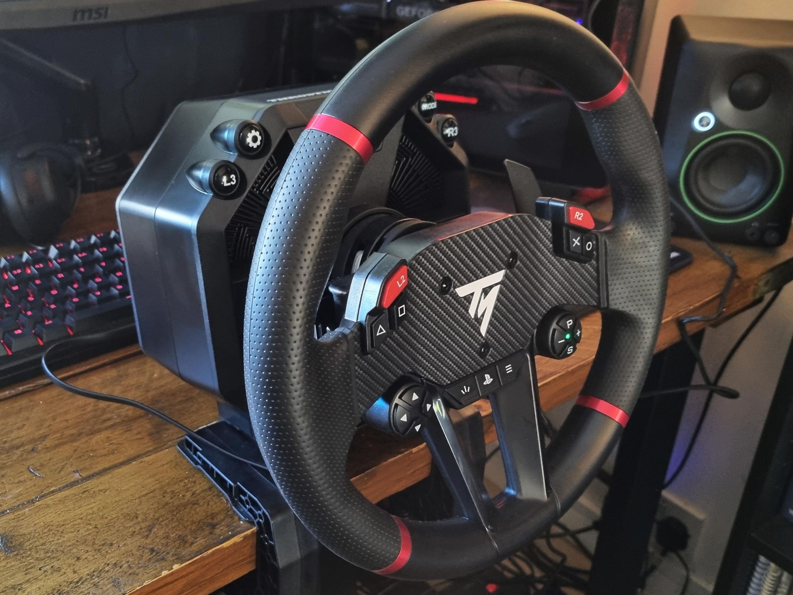 Thrustmaster T598 direct drive racing wheel review | PC Gamer