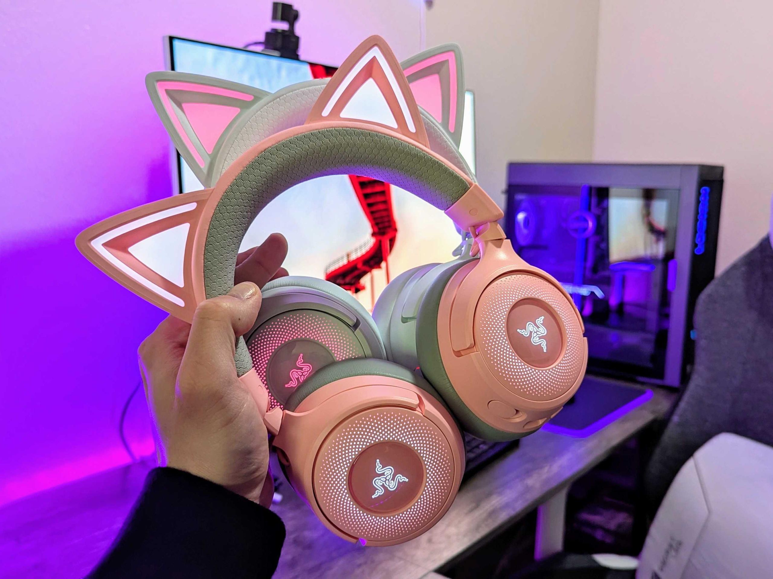 cat ear best buy razer kraken ultimate
