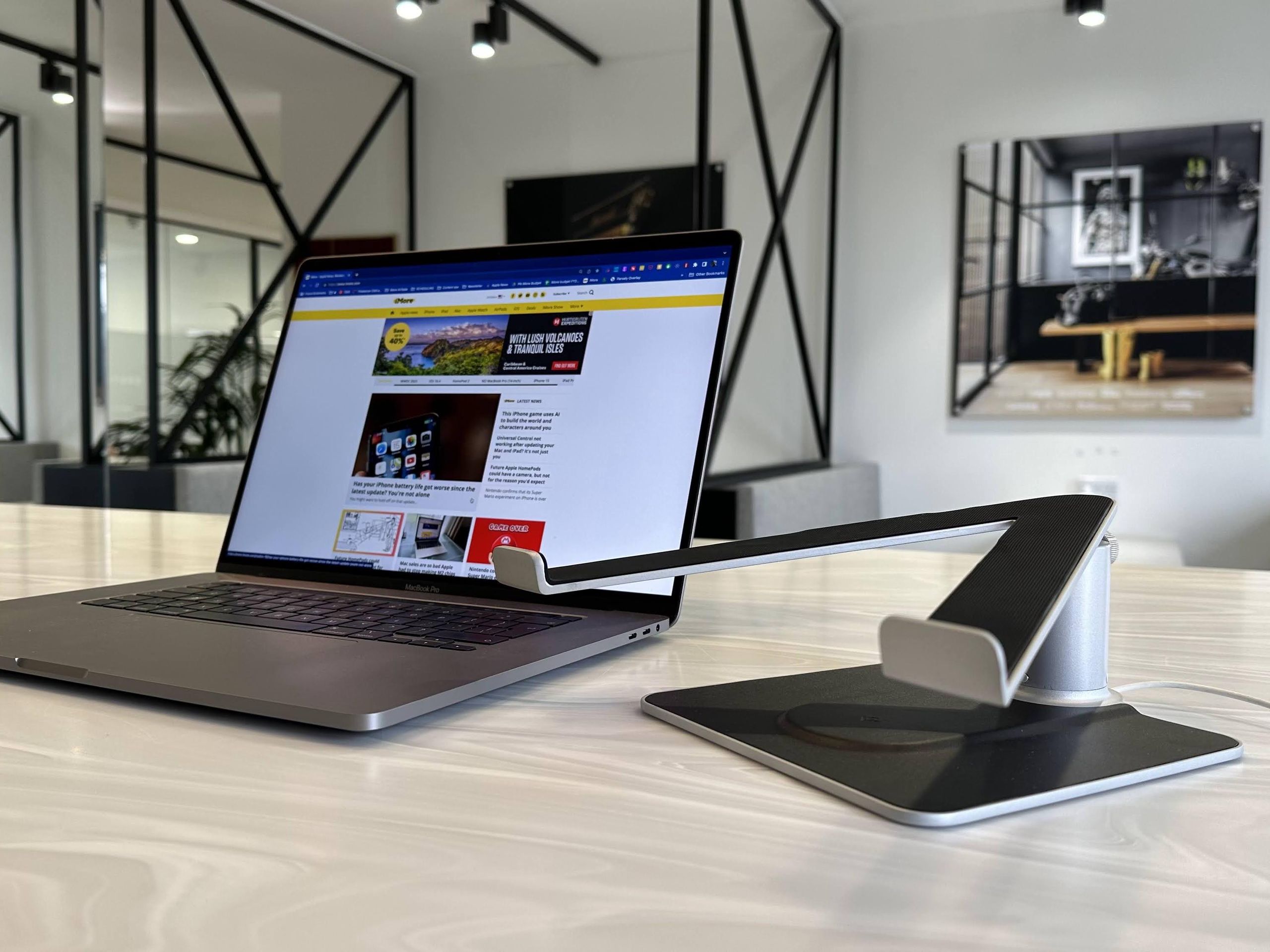 MacBookアクセサリー Twelve South HiRise Pro Adjustable Stand HiRise Pro Adjustable Stand for MacBook | Twelve South