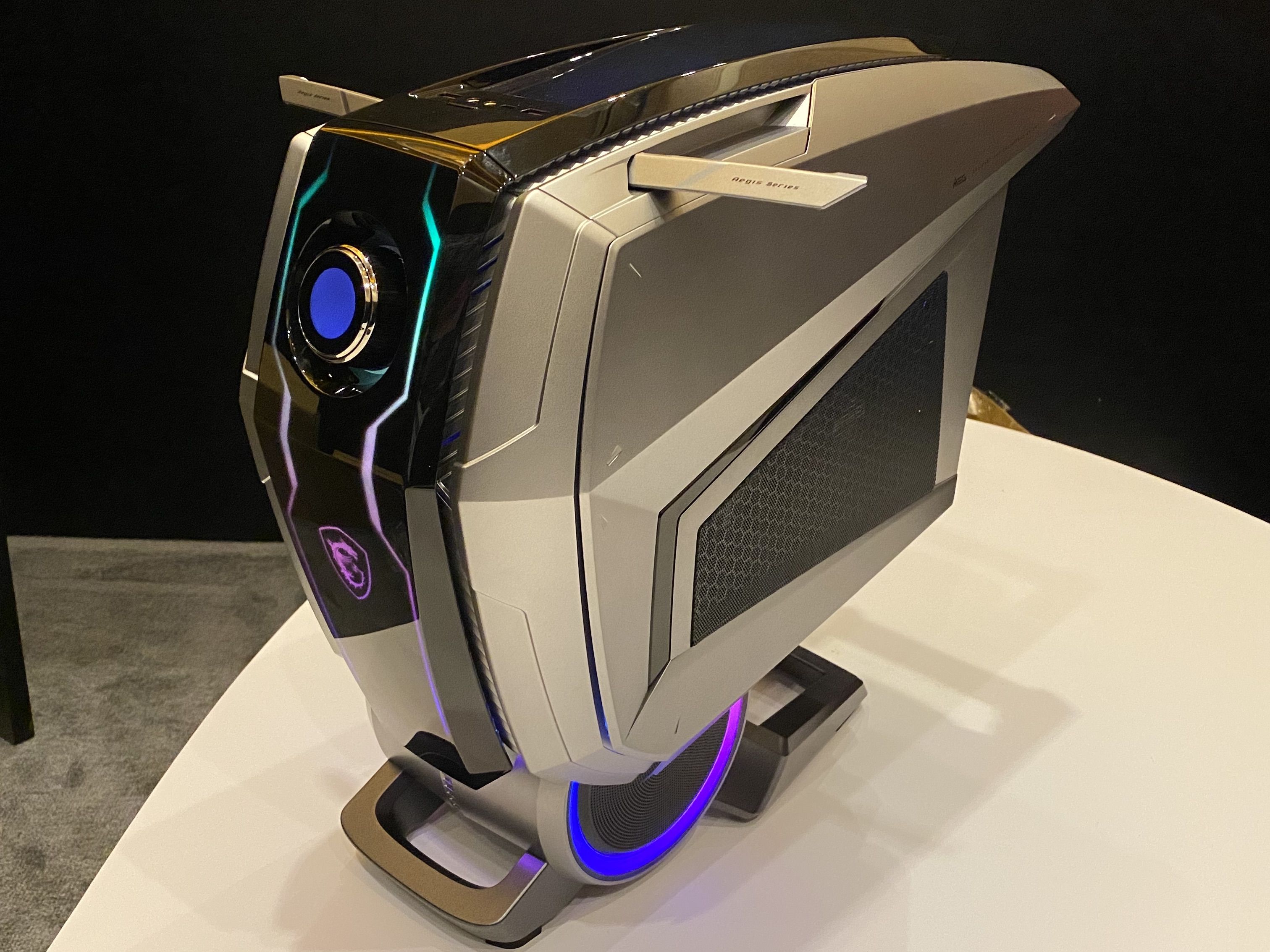 MSI MEG Aegis Ti5 Is an Ambitious 5G Gaming Desktop With an