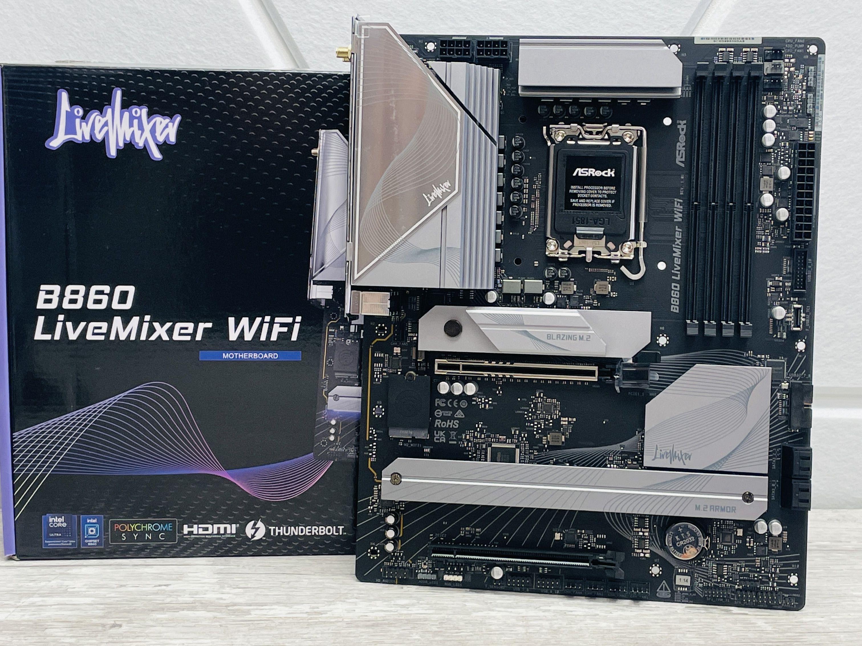 ［新品］ASRock B860M LIVEMIXER ASRock > B860M LiveMixer WiFi