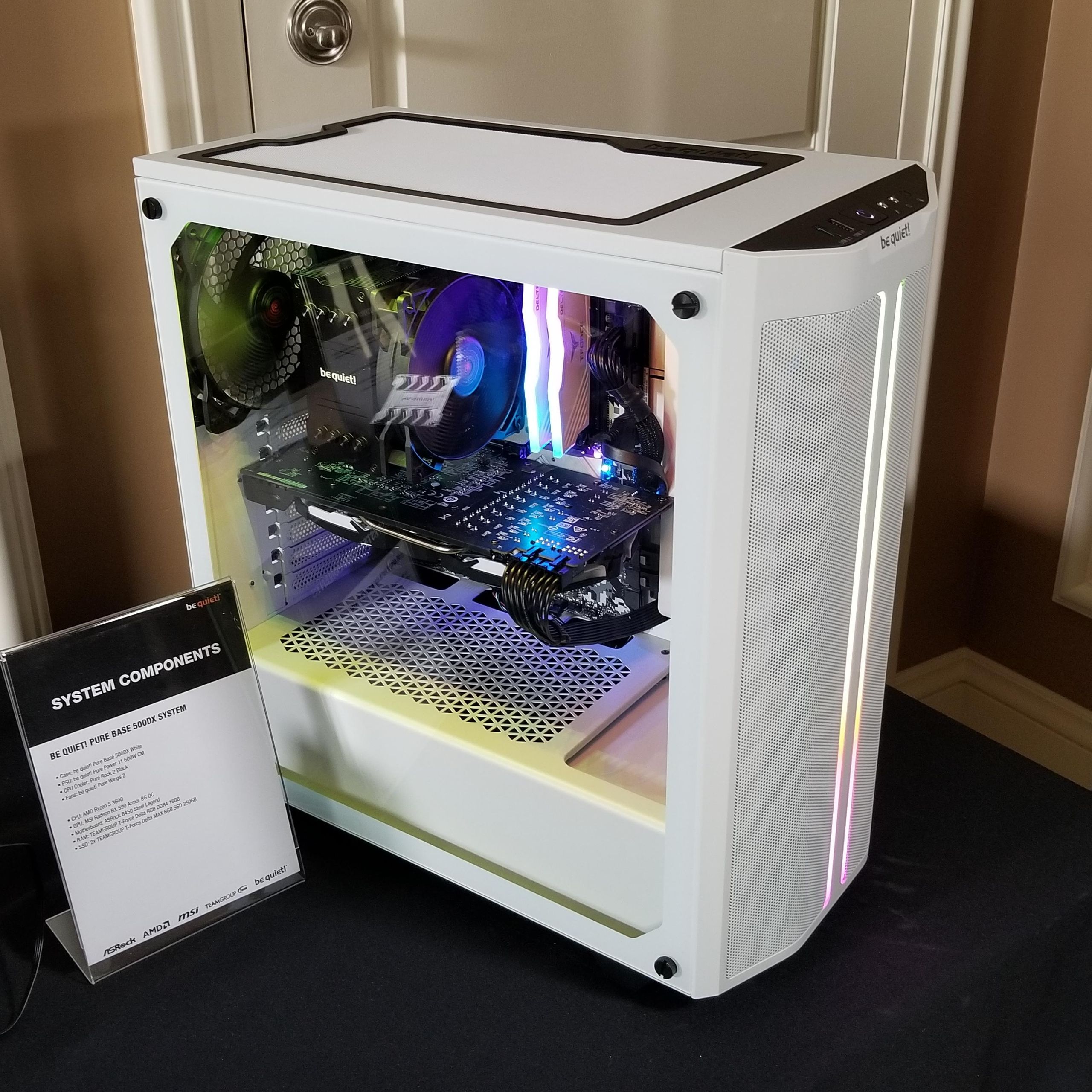 be quiet! Debuts New ARGB Chassis and Dark Power Pro 12 PSU at CES