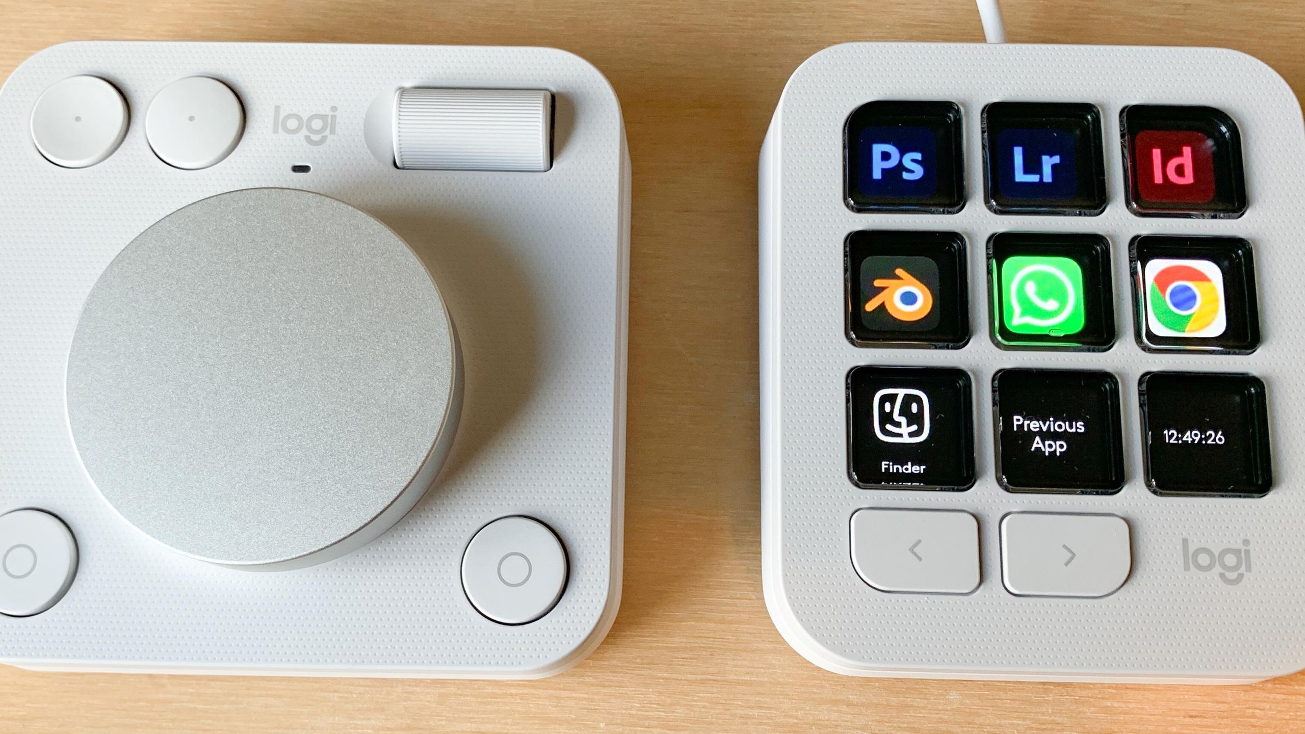 Logicool MX Creative Console ホワイト Logitech MX Creative Console review - an almost-brilliant image