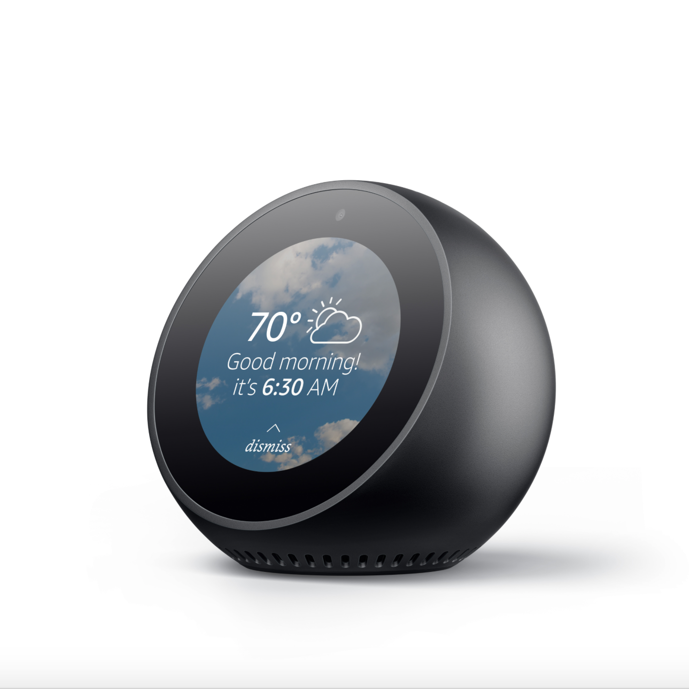 ECHO - 【ゆき】Amazon echo spot Amazon Echo Spot - Versatile Smart Alarm Clock with Alexa