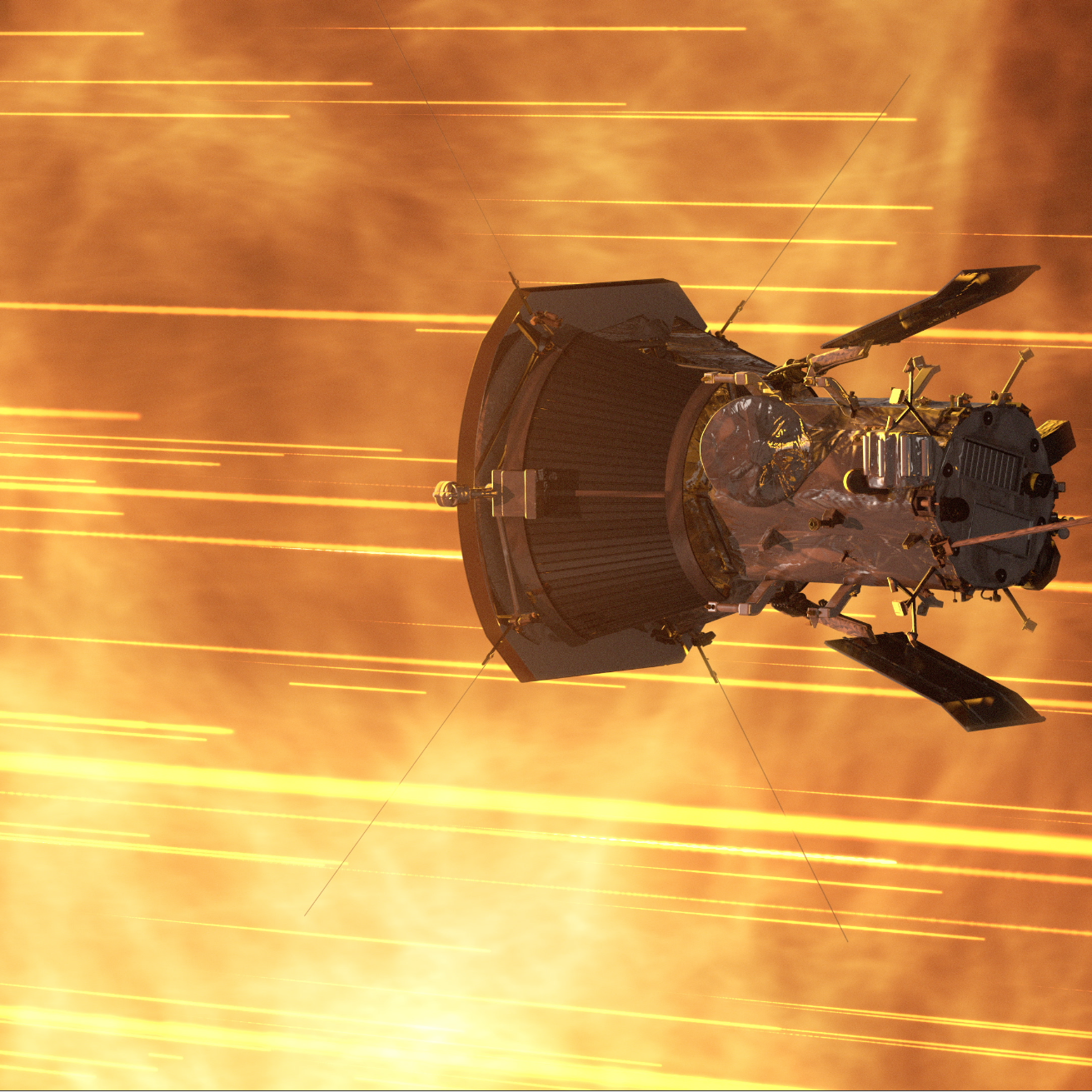 Solar Packer Probe Speed Of Space Probes Parker Solar Probe Enters The Sun's Corona For
