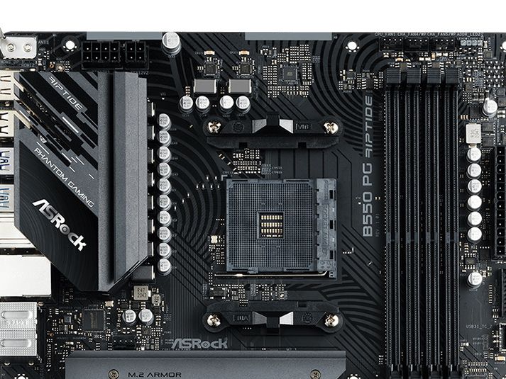 CPU Ryzen 5600G + ASRock B550M PG Riptide ASRock | B550M PG Riptide