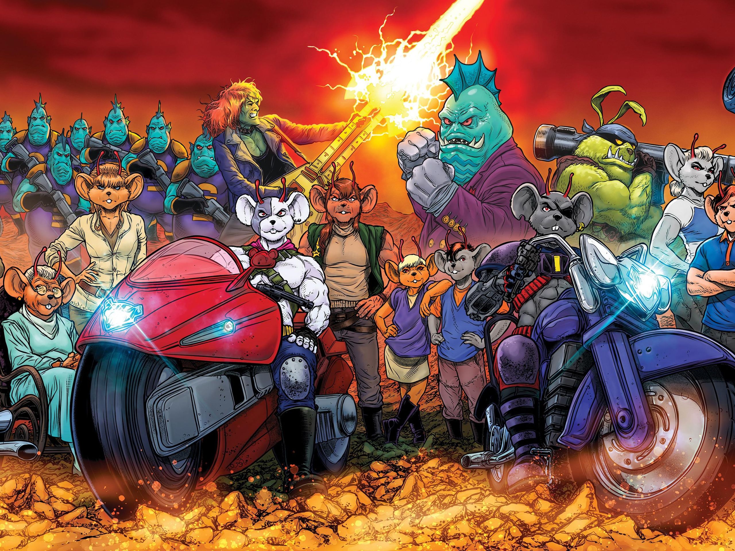 Biker Mice From Mars Makes a Comeback on iOS & Android