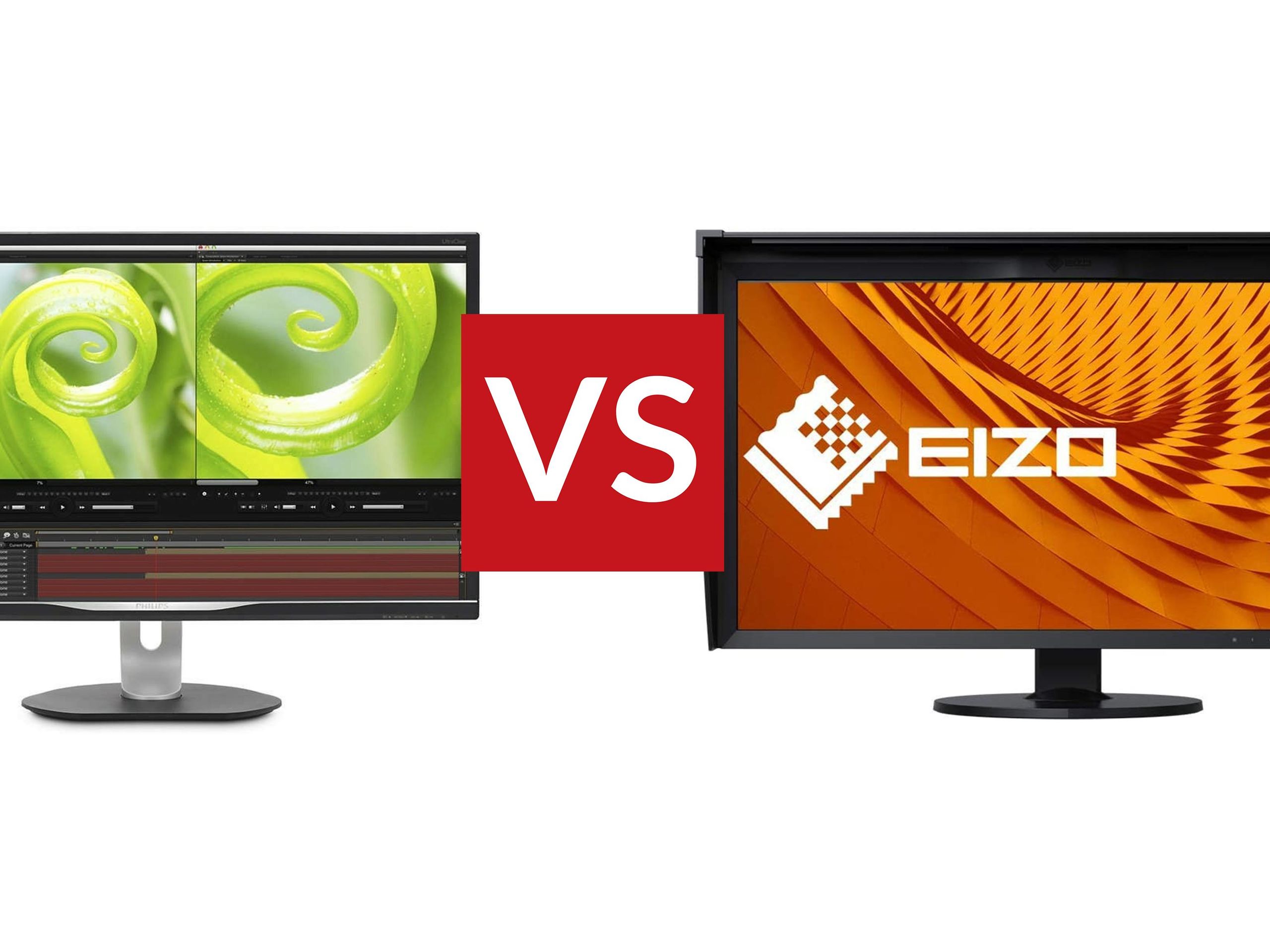 Philips Brilliance 328P vs Eizo Coloredge CG319X: Two top 4K
