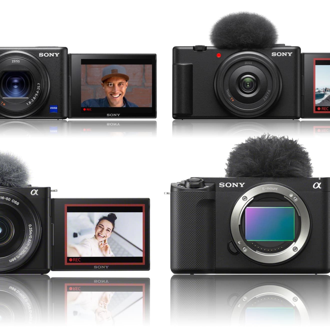 Sony ZV-1 vs ZV-1F vs ZV-E10 vs ZV-E1 | Digital Camera World