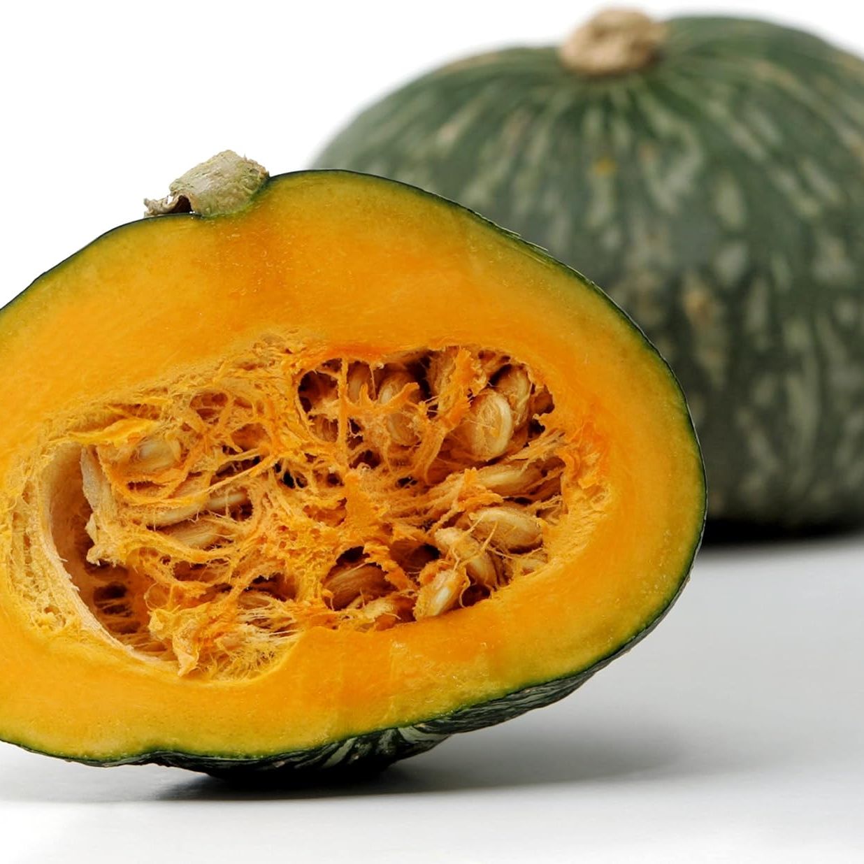 20 Japanese Green Pumpkin Seeds - Kabocha - Open Pollinated, Heirloom