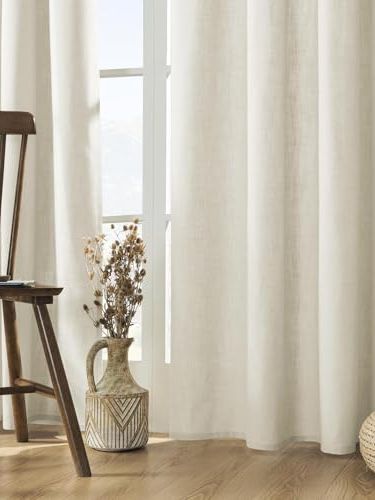 Joydeco Linen Curtains