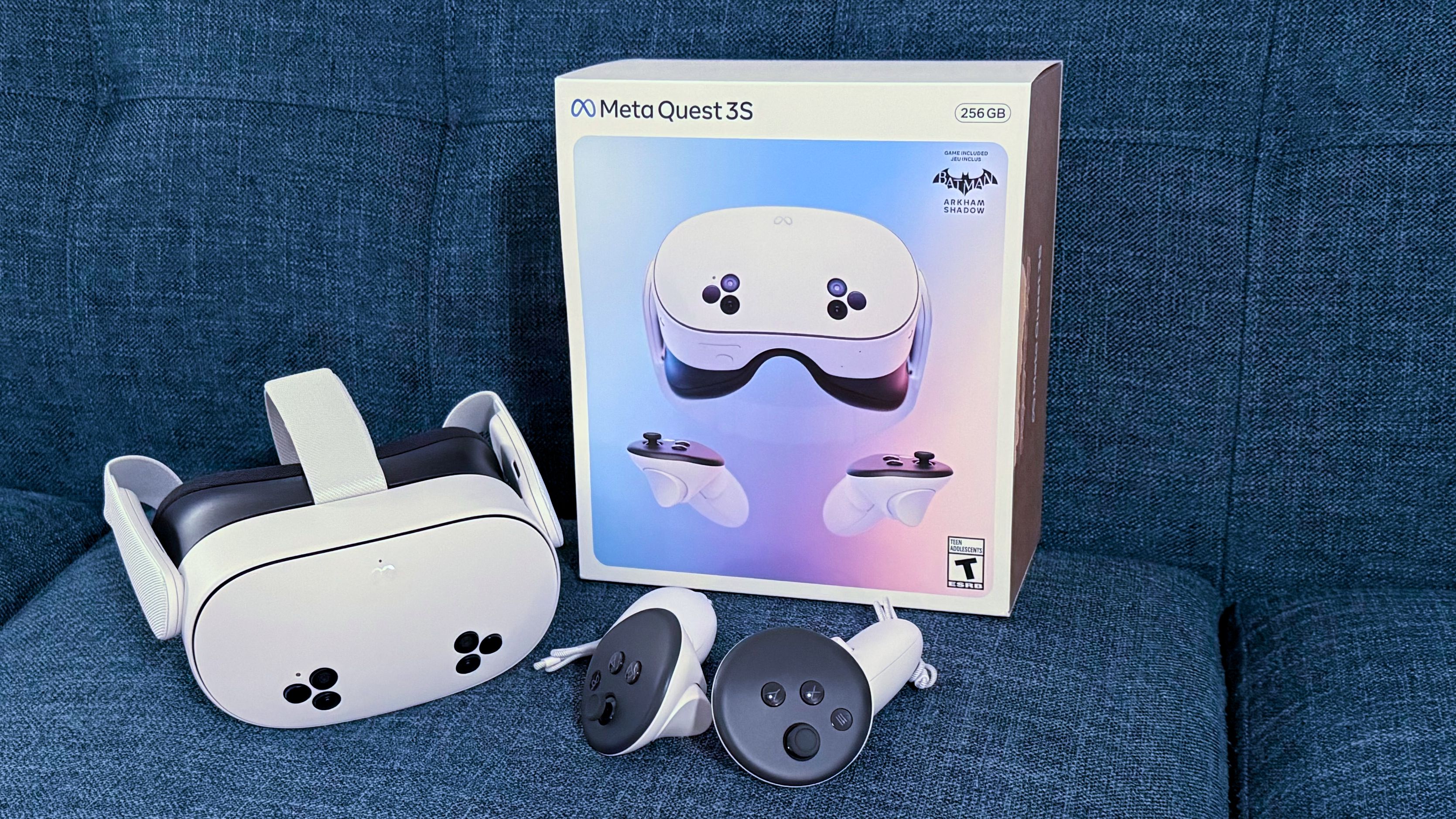   Quest 3S 128GB メタクエスト3S バットマン Meta Quest 3S 128GB, 256GB Standalone VR Headset Batman