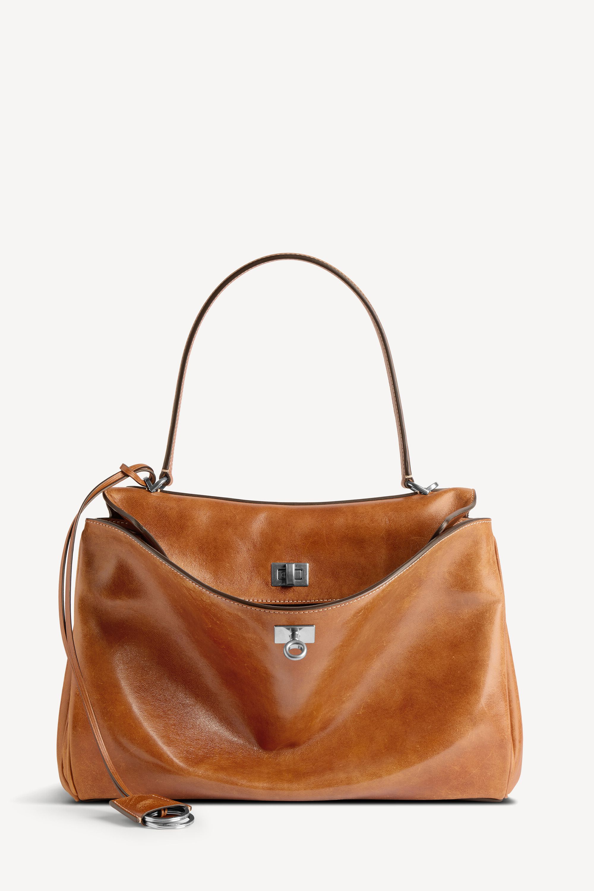 Women's Rodeo Handbag Medium in Tan Cowboy