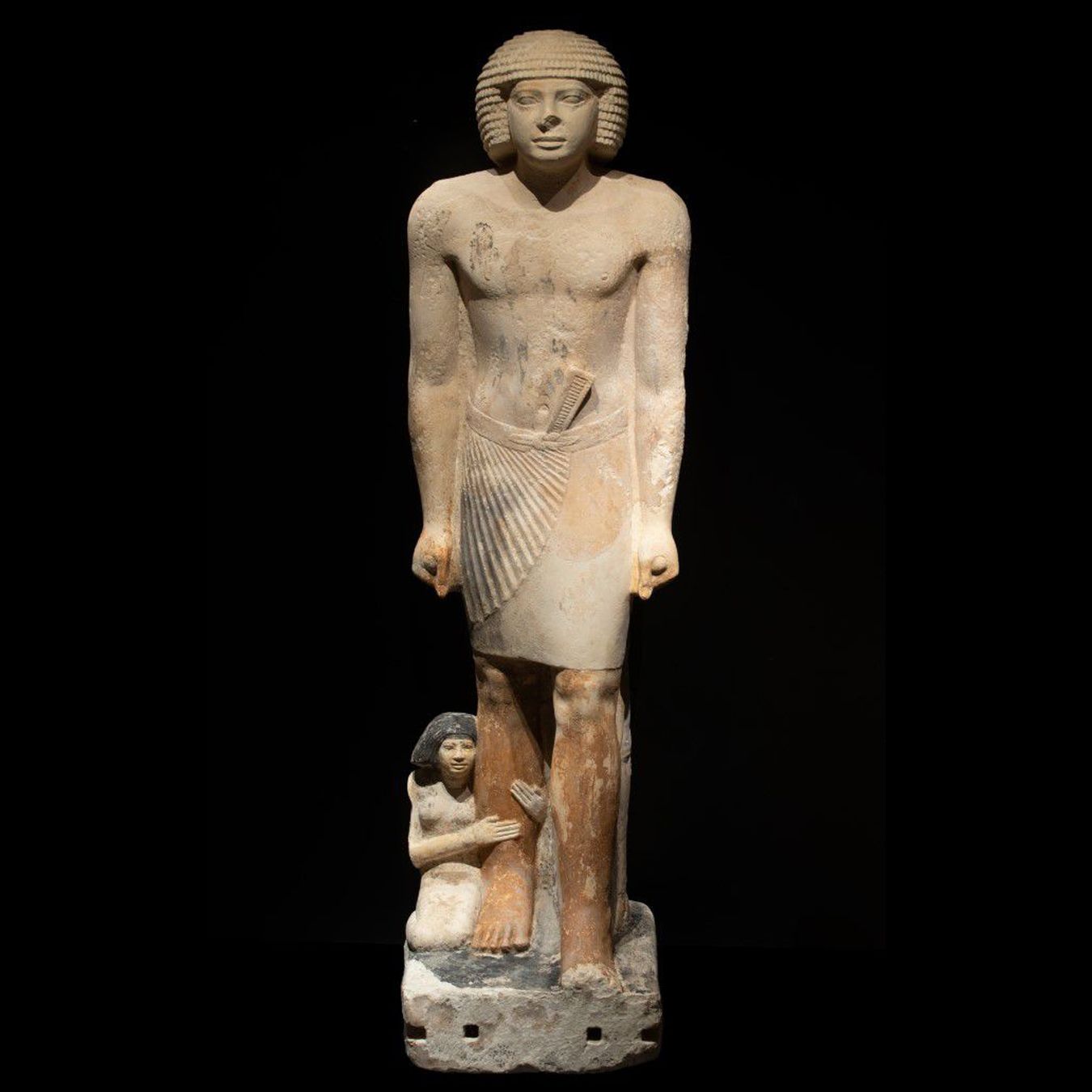 Ancient Egyptian statue of 'Messi' found at Saqqara necropolis is
