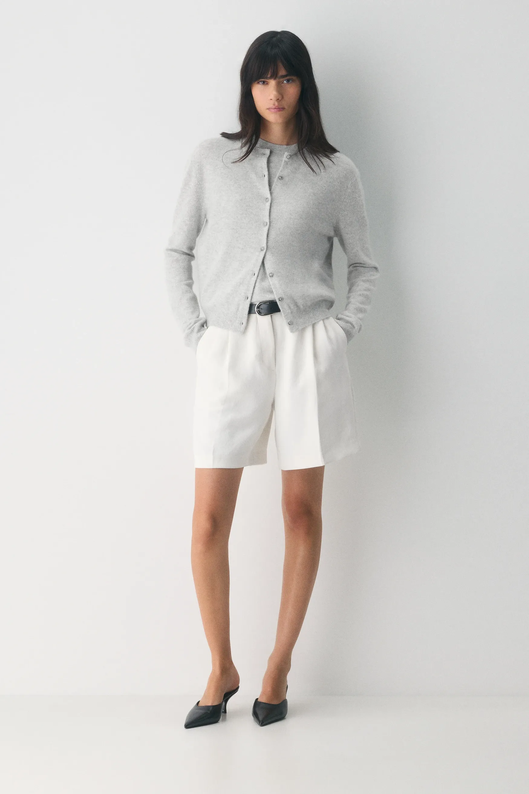 Bare Cashmere Noteworthy Cardigan