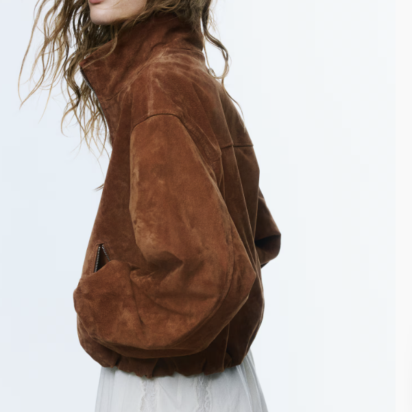 Image of suede jacket