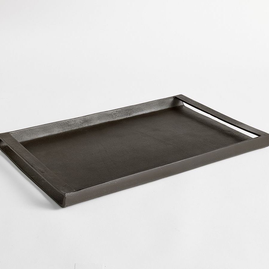 Pottery Barn, Bronze Metal Tray