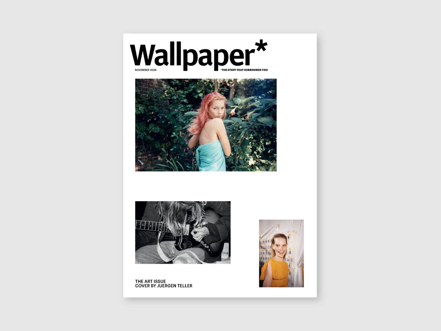 Juergen Teller creates an exclusive cover for Wallpaper* magazine