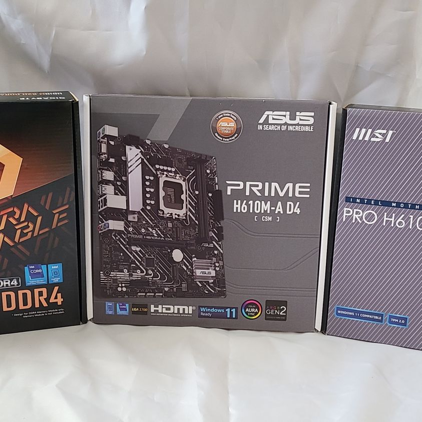 MSI H610 マザー　Core i9 12900K ES版　メモリ8GB PRO H610M-S DDR4 Motherboard M-ATX - Intel 14th & 13th & 12th Gen