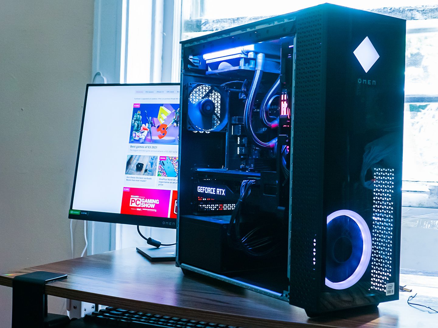 hp - HP OMEN 30L改 HP Omen 30L review: A sleek 4K gaming tower with a modern