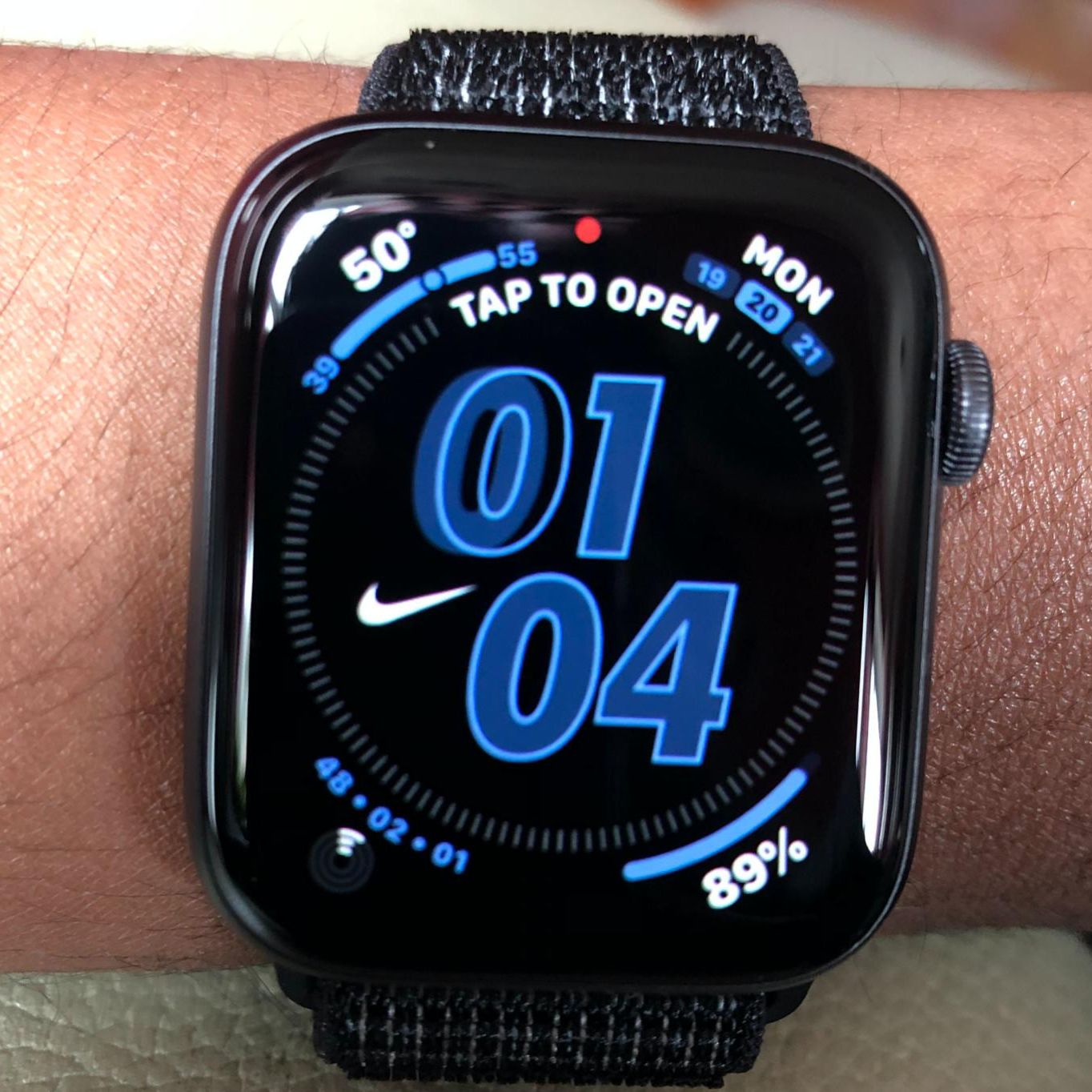Have you seen this weird Nike Apple Watch bug that moves digits