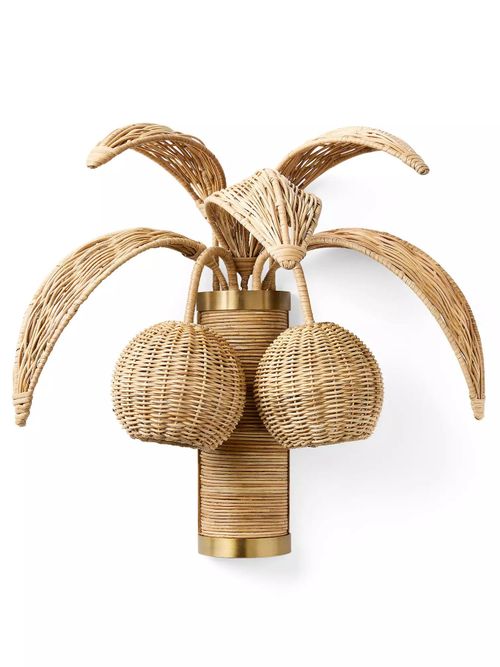 Breakers Rattan Sconce