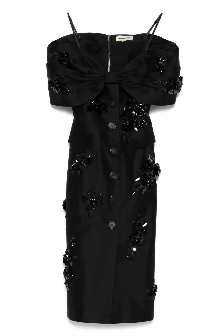 Shushu/tong Oversize Bow Dress | 8