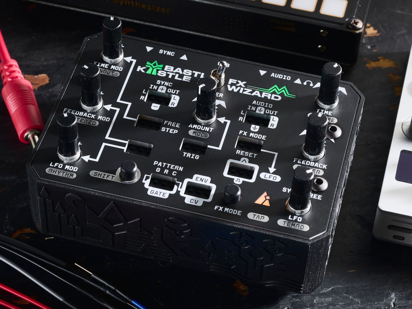 Bastl Instruments 2個セット BASTL INSTRUMENTS KASTLE 2 FX WIZARD | パッチング可能な