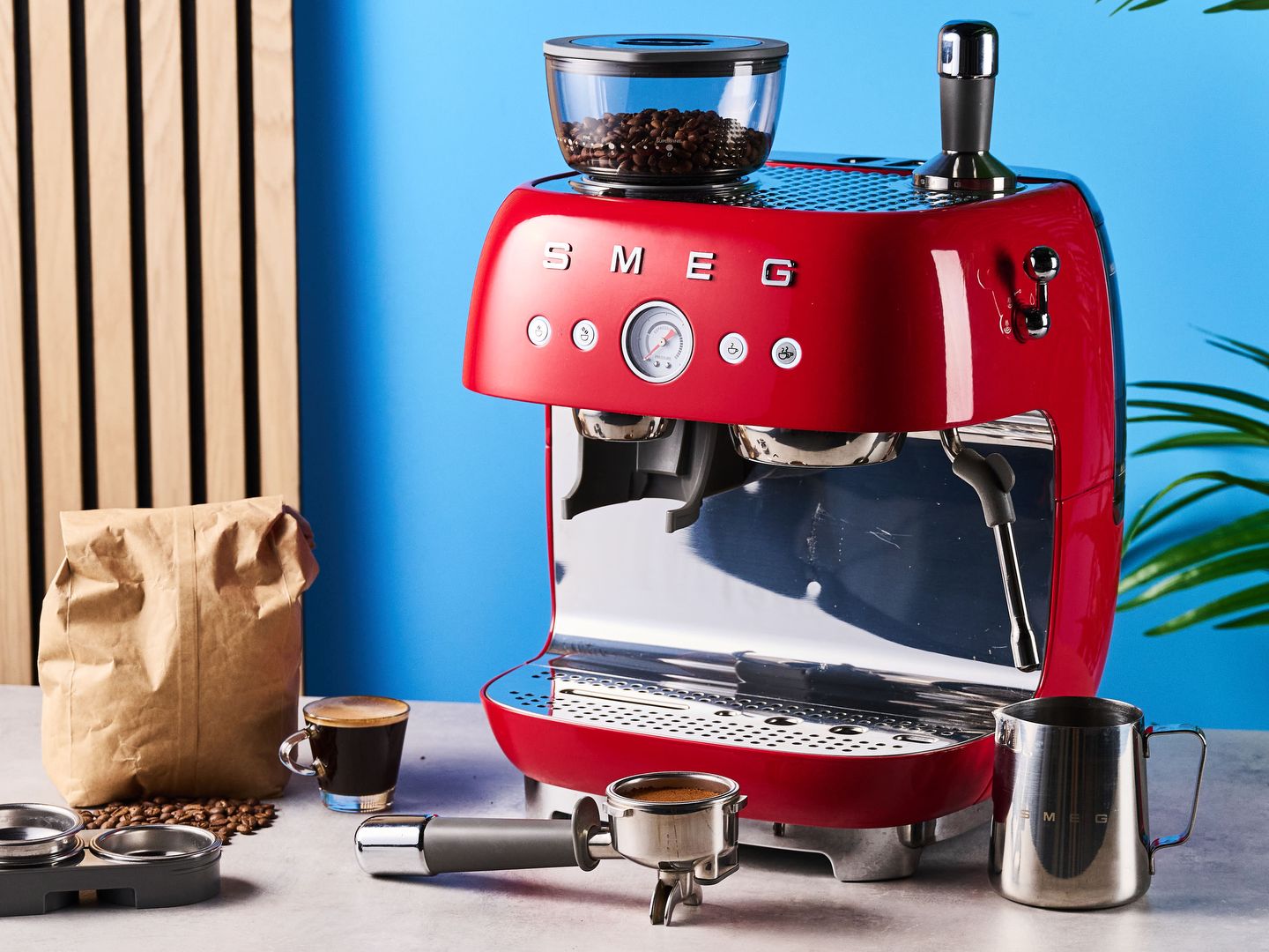 Smeg EGF03 Espresso Machine with Grinder review | Tom's Guide
