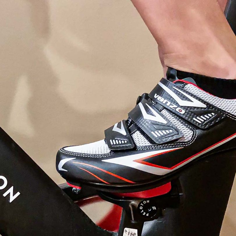 Venzo Bicycle Women's Road Cycling Riding Shoes Straps