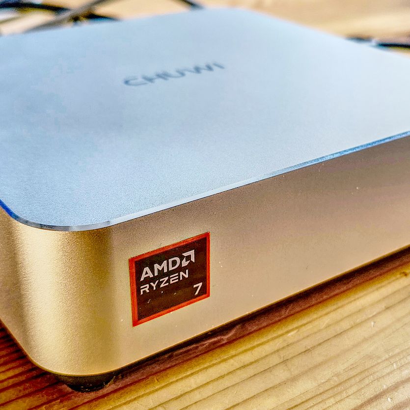 CHUWI AuBox 8745HS ミニPC Ryzen7/16GB/1TB AuBox | AMD Ryzen 7 8745HS | 16GB DDR5+1TB PCIe 3.0 SSD