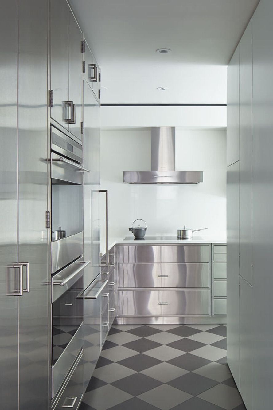 Stainless steel kitchen