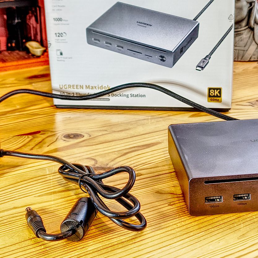 Ugreen Maxidok 10-in-1 Thunderbolt 5 Docking Station review