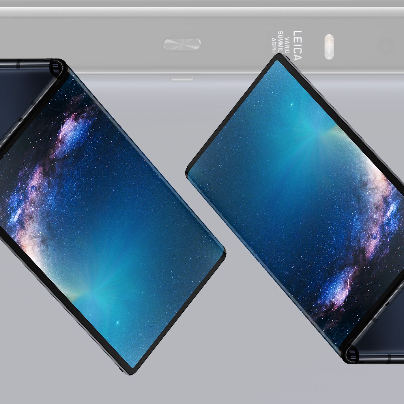 Huawei Mate X: the world's first foldable 5G camera phone