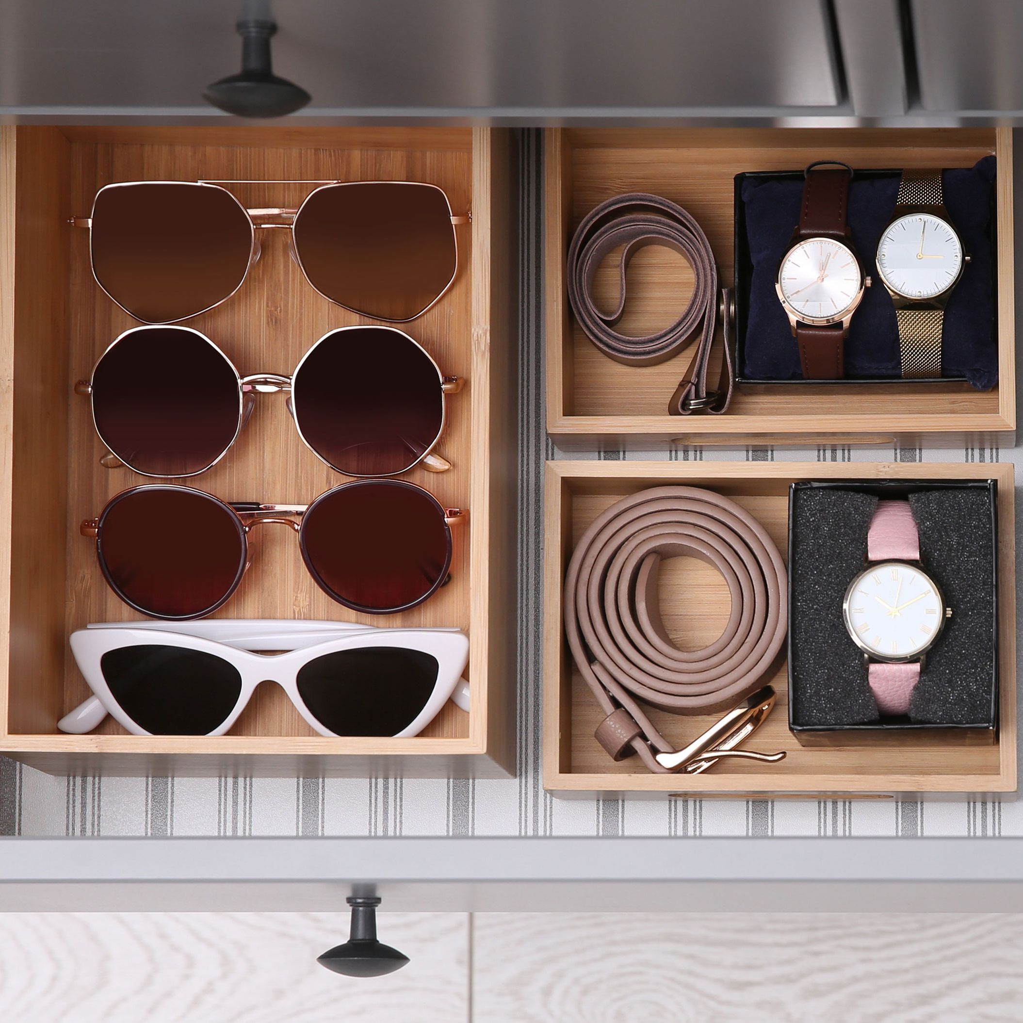 Jcevium Sunglasses Organizer Slots Travel Glasses Case Multiple