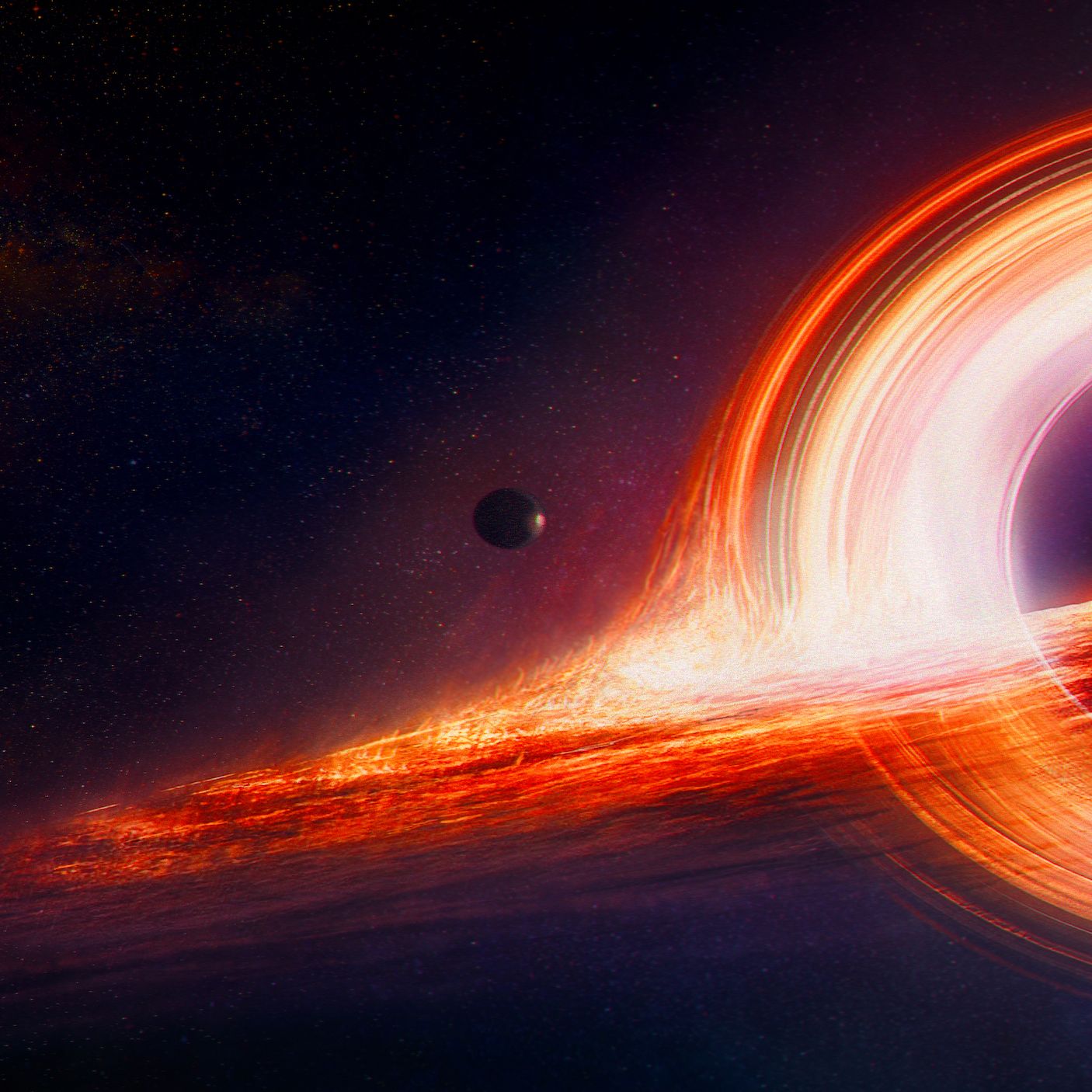 How Big Is The Black Hole In Interstellar
