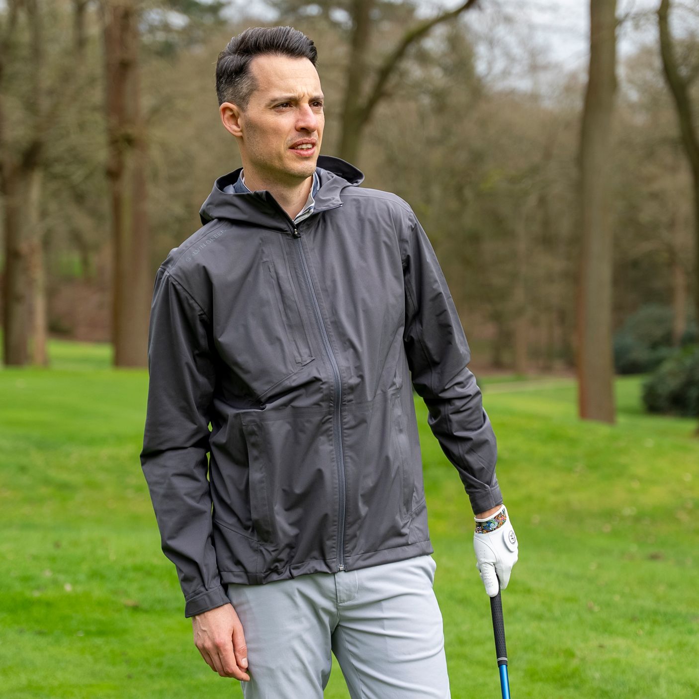 GALVIN GREEN ジャケット Mサイズ ゴルフウェア ガルビングリーン Amos Waterproof golf jacket Navy – Galvin Green