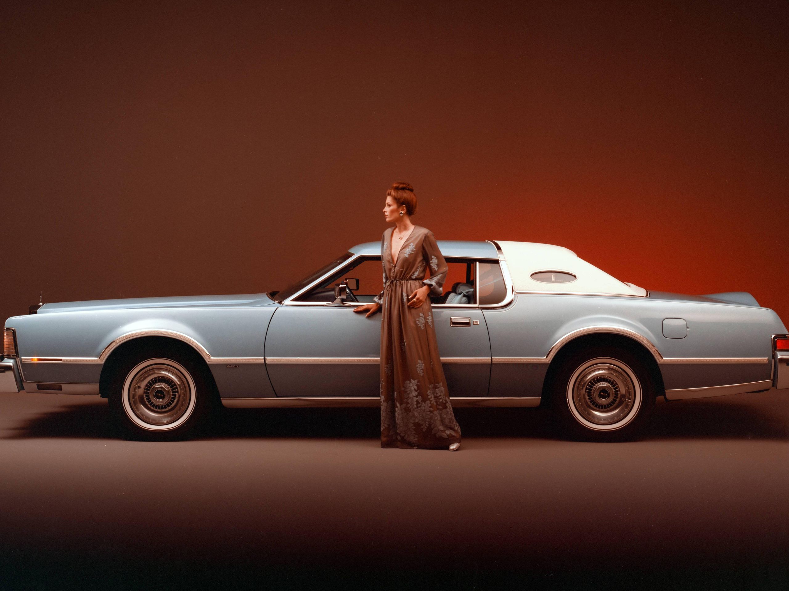 Design concept for 1961-63 Lincoln Continental with Continental Mark II  style trunk lid, image size:2560x1920