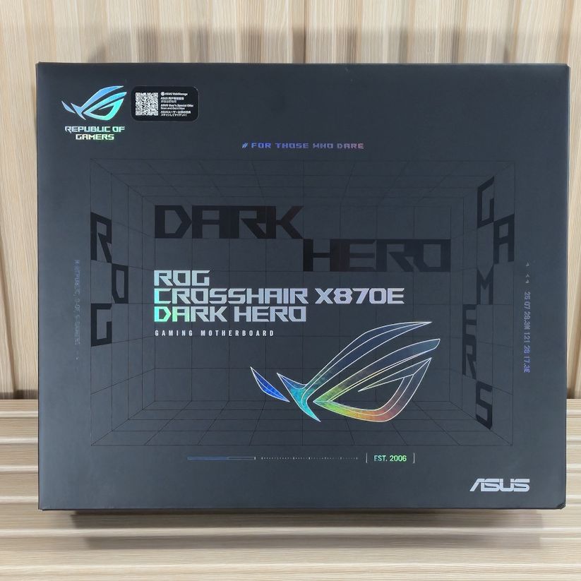 Firmware, Software and Test System - Asus ROG Crosshair X870E Dark