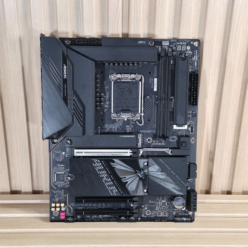 Gigabyte Z890 Aorus Elite Duo X Motherboard Review: CQDIMM support