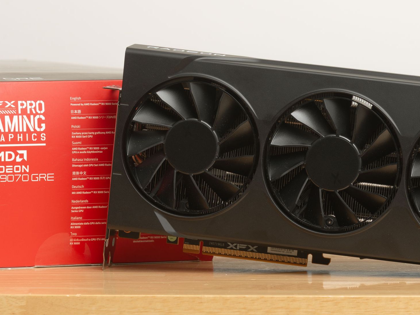 A quick look at the XFX Swift Radeon RX 9070 GRE - AMD Radeon RX
