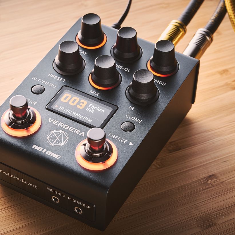 Hotone NC-200 Verbera review – one impressive reverb pedal