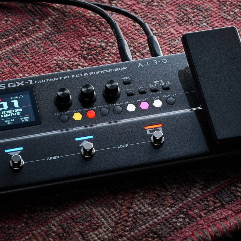 Boss GX-1 review – entry-level multi-FX with pro features | Guitar
