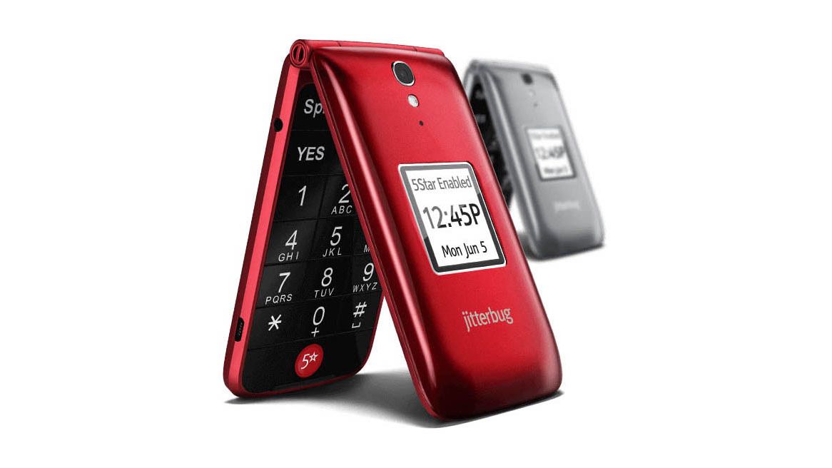 jitterbug flip 赤 Lively® - Jitterbug Flip2 Cell Phone for Seniors - Red | eBay