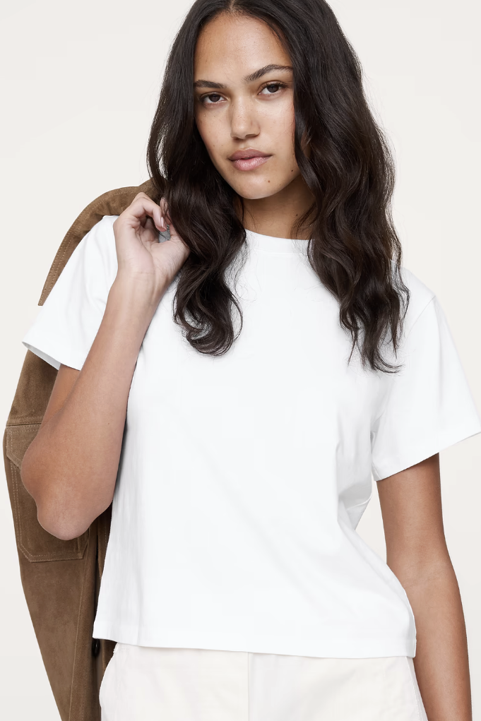 Banana Republic, Vintage Cotton Crew-Neck T-Shirt