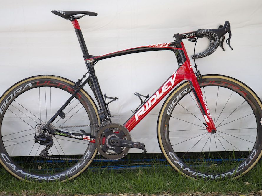12-speed Campagnolo Super Record EPS spotted at the Tour Down