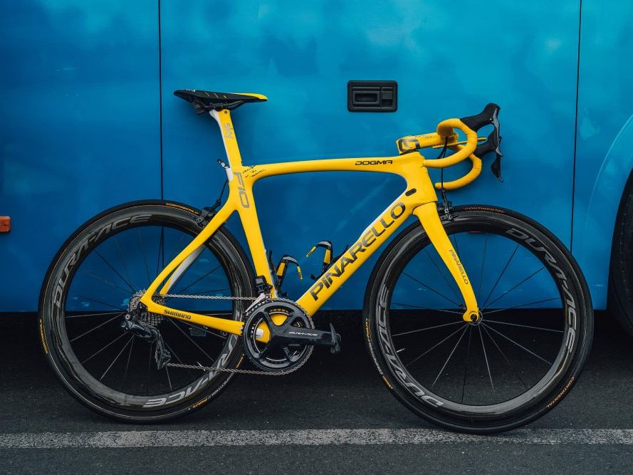 Geraint Thomas's Tour de France-winning Pinarello Dogma F10 X