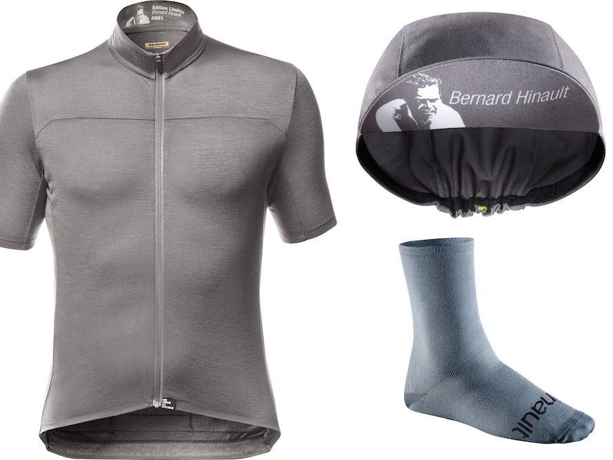 Mavic's Bernard Hinault kit celebrates his 1981 Paris