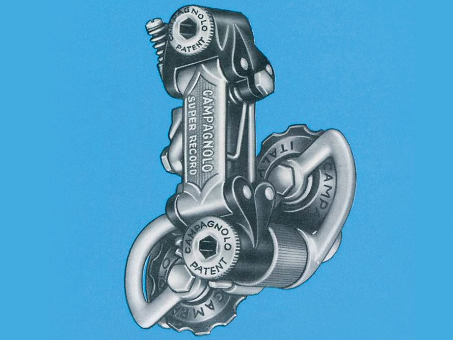 Campagnolo Nuovo Record Patent 77 Rear Derailleur De Rosa Colnago Cinelli Alan | UK