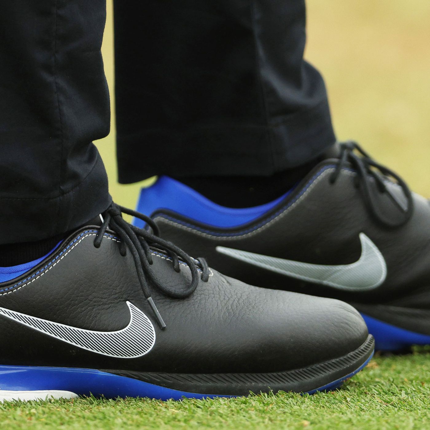Nike Mens Air Zoom Victory Tour 2 Black Blue Golf Shoes Size 13 CW8155-008 Nike Air Zoom Victory Tour 2 Golf Shoes Black White CW8155  main image 2